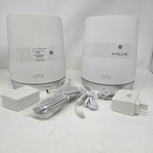 Netgear Orbi AX4200 RBK752 Mesh WiFi 6 System Bundle with Arris Surfboard SB6190